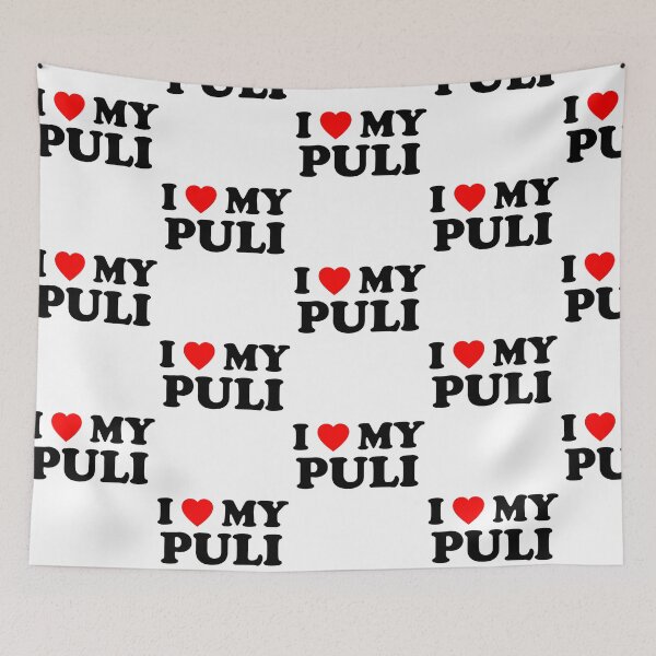 Item preview, I Love My Puli Style NY Heart Dog Gift designed and sold by Guarddogdrive.