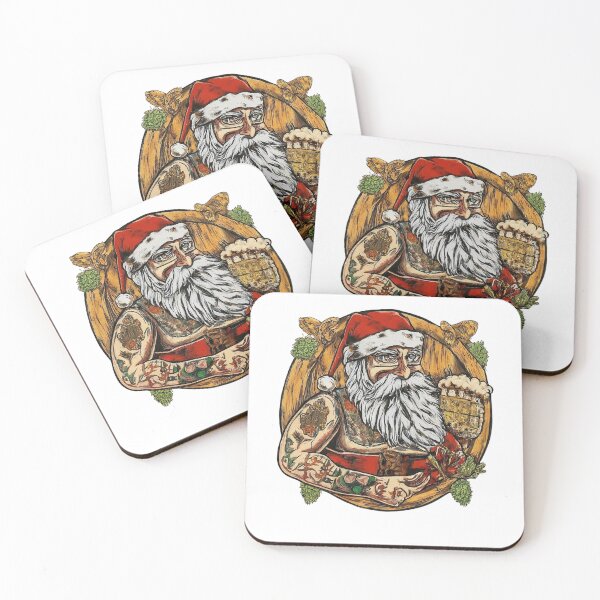 Item preview, Santa with a beer designed and sold by Plonapp.
