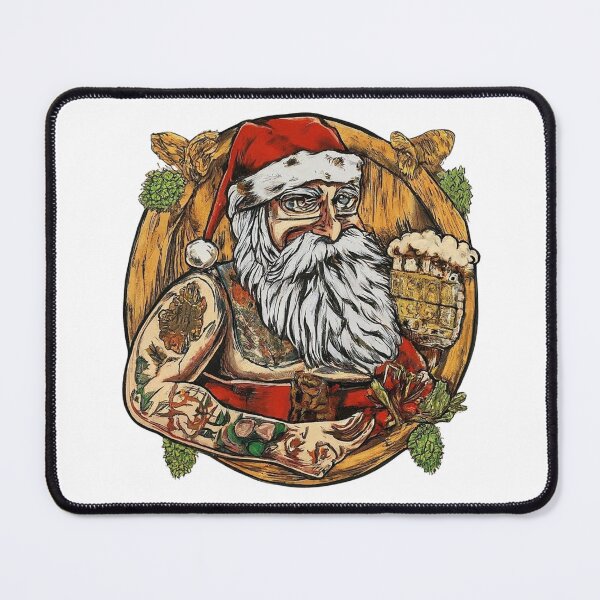 Item preview, Santa with a beer designed and sold by Plonapp.