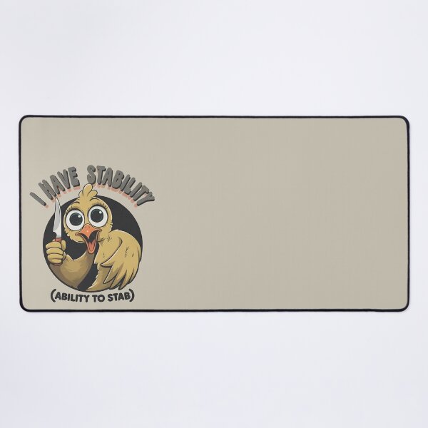 Item preview, Crazy duck I have stability ability to stab retro cartoon designed and sold by Osaya-Store.