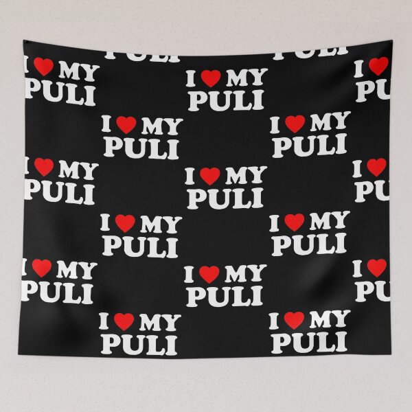 Item preview, I Love My Puli Style NY Heart Dog Gift designed and sold by Guarddogdrive.