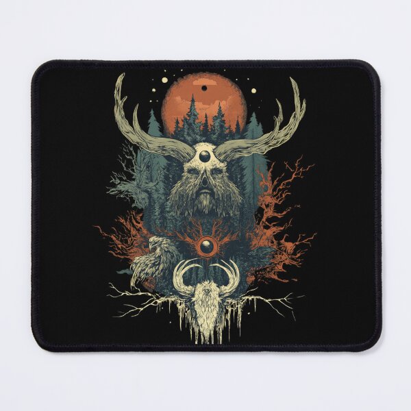 Item preview, Perun's Emblem: Earthy Mythology in Hand-Drawn Style designed and sold by MythSpire.