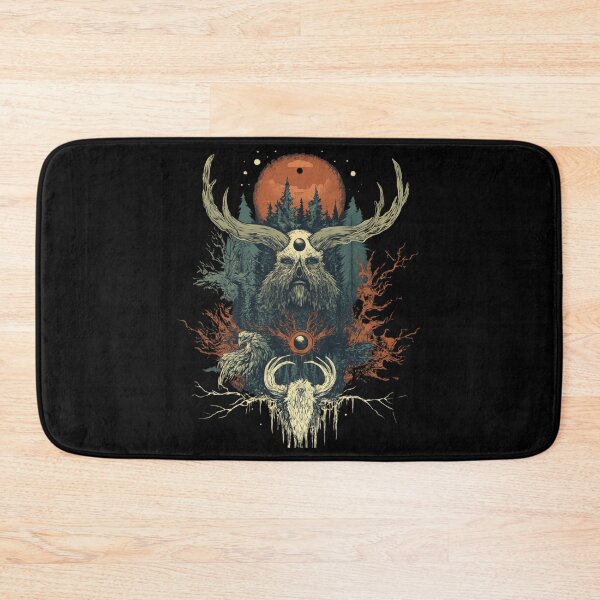 Item preview, Perun's Emblem: Earthy Mythology in Hand-Drawn Style designed and sold by MythSpire.