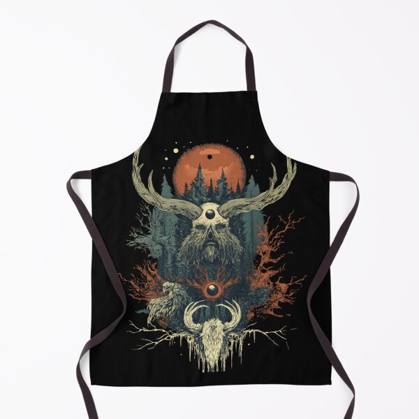 Item preview, Perun's Emblem: Earthy Mythology in Hand-Drawn Style designed and sold by MythSpire.