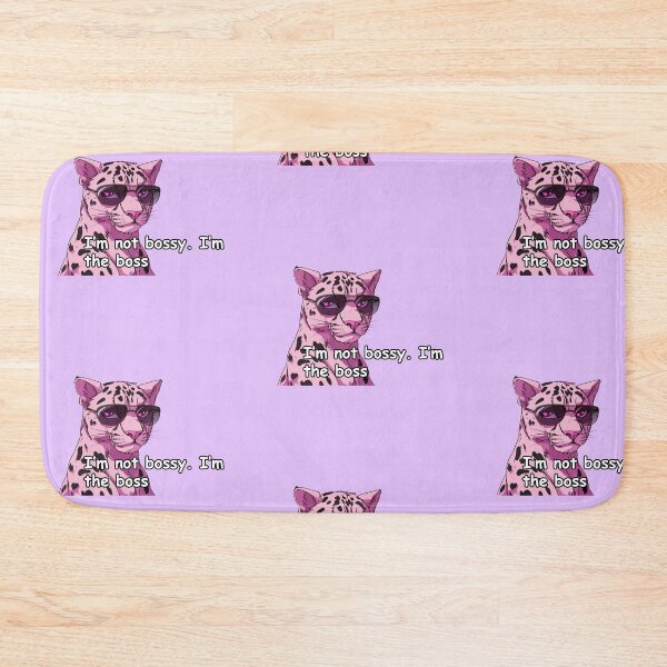 Item preview, Pink jaguar with sunglasses meme quote  designed and sold by pinkuardesign.