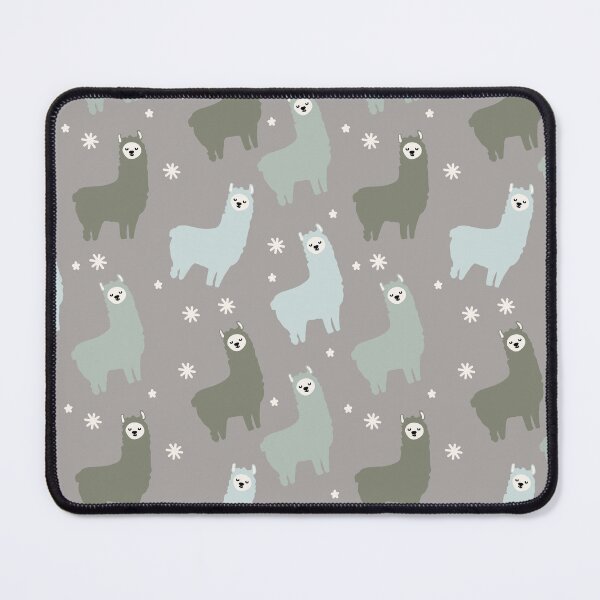 Item preview, Blue Fluffy Llamas designed and sold by dottiedigitals.