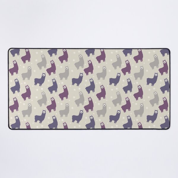 Item preview, Purple Fluffy Llamas designed and sold by dottiedigitals.