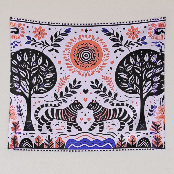Item preview, simple madhubani designed and sold by MerryCrown.