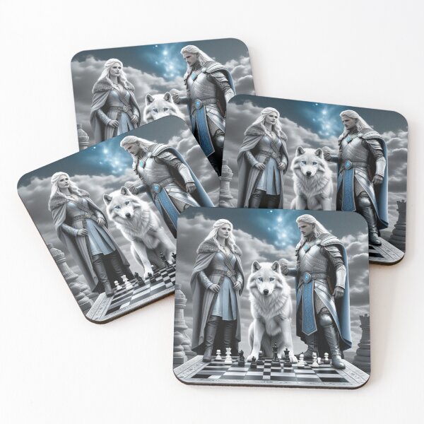 Item preview, The King and Queen's mascot in the chess game designed and sold by roman747.