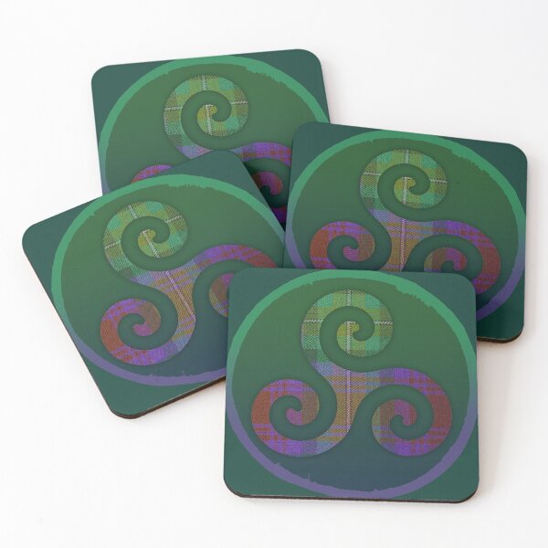 Item preview, iSLe oF SKYe TaRTaN TRiSKeLioN designed and sold by MoNKa13.
