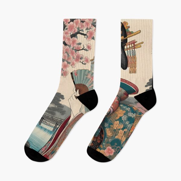 Item preview, Girl in Traditional Japanese Art  designed and sold by OzzFrequency.