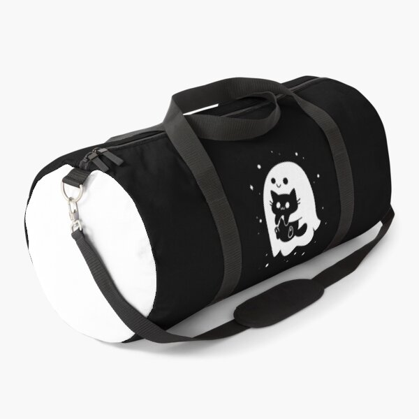 Item preview, Spooky Cat Snatcher - Ghost Holding Black Cat designed and sold by Snouleaf.