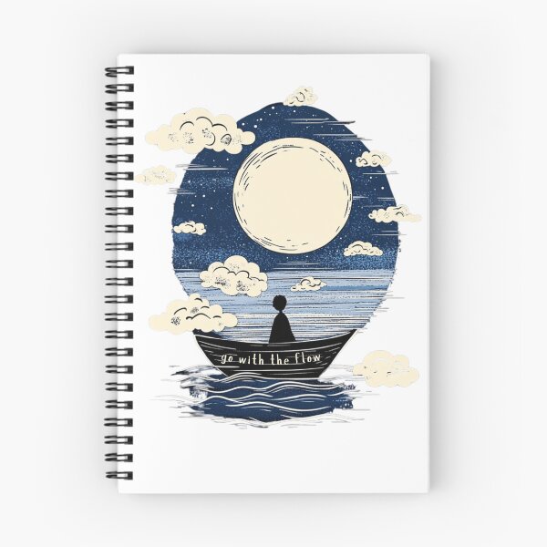 Item preview, Ethereal Kayak Watercolor Dreamlike Image - Go With The Flow designed and sold by triharder12.