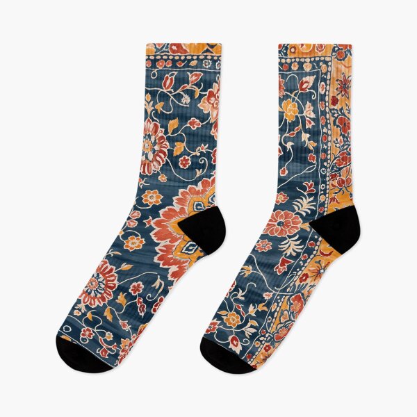 Item preview, Saffron & Sapphire Persian Floral designed and sold by meggydesigns.