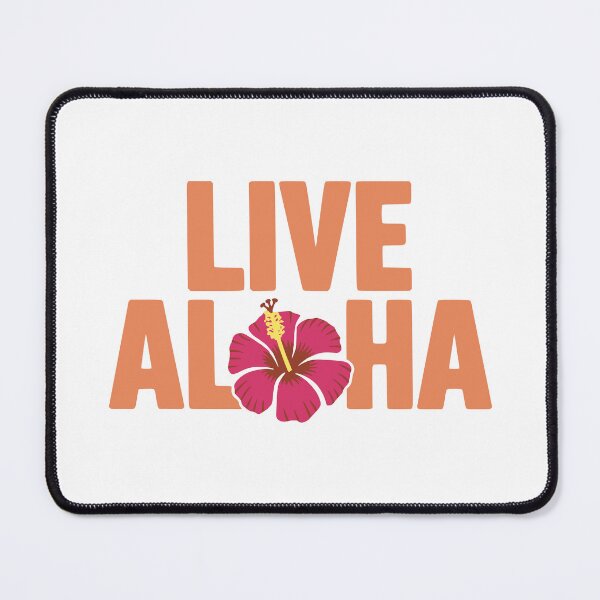 Item preview, Live Aloha. Orange And Red Flower designed and sold by PMCreative.
