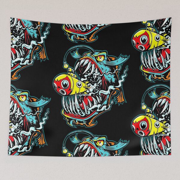 Item preview, Scary Fish designed and sold by UZRWRLD .