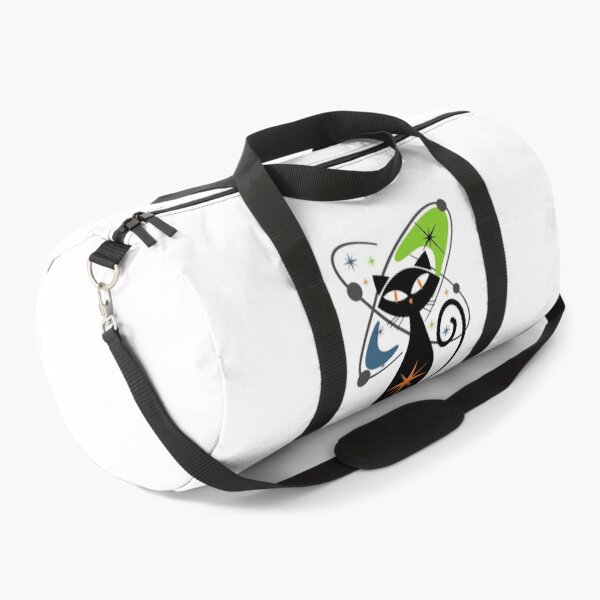 Item preview, Vintage Retro Atomic Black Cat designed and sold by StoneybrokeM.