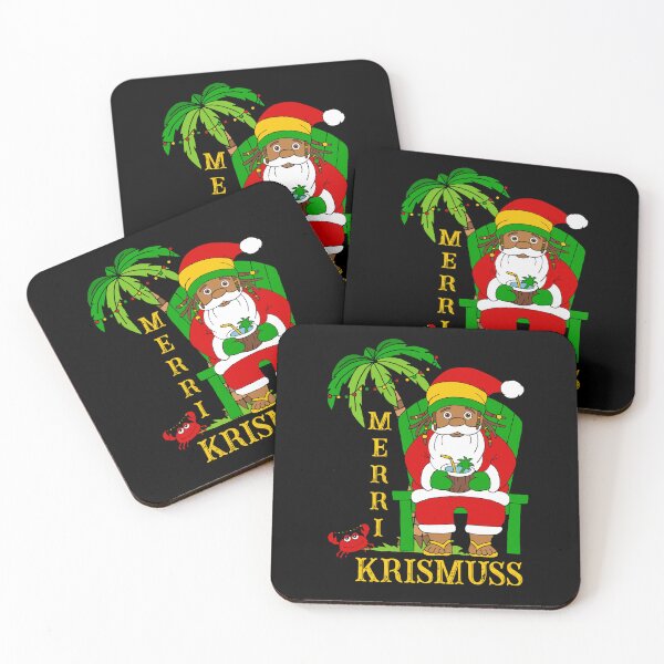 Item preview, Rasta Santa Claus Christmas designed and sold by HotHibiscus.