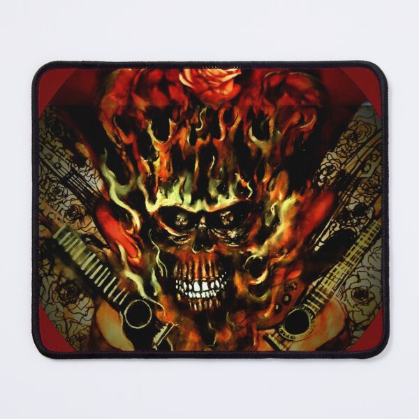 Item preview, Flame-Skulls & Guitar-Roses designed and sold by K.A. Oakley.