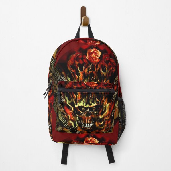 Item preview, Flame-Skulls & Guitar-Roses designed and sold by K.A. Oakley.
