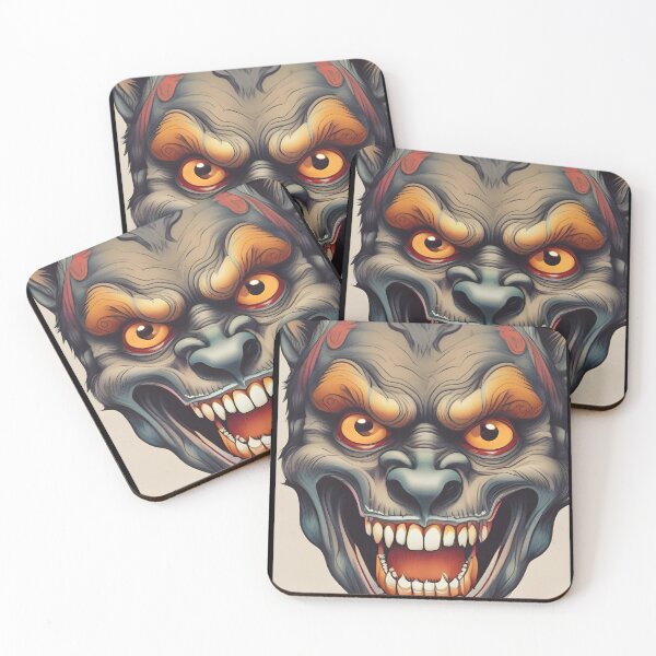 Item preview, Wolfman  designed and sold by MatrixTattoo.