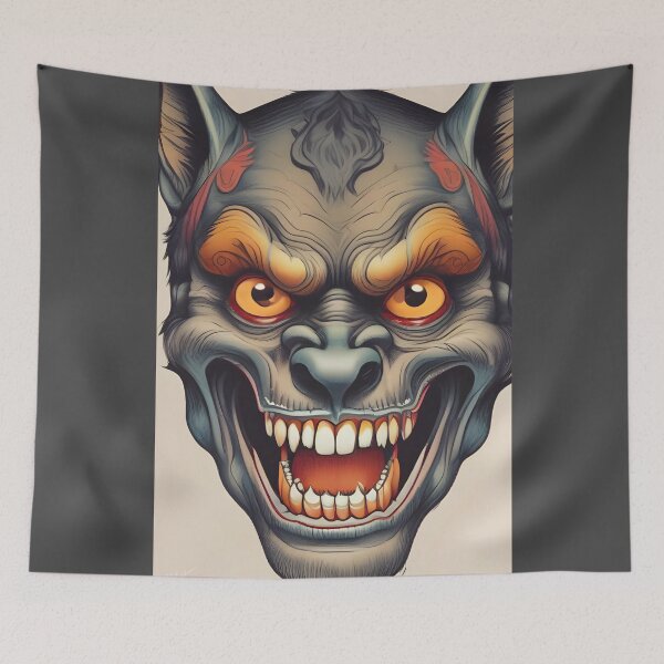 Item preview, Wolfman  designed and sold by MatrixTattoo.