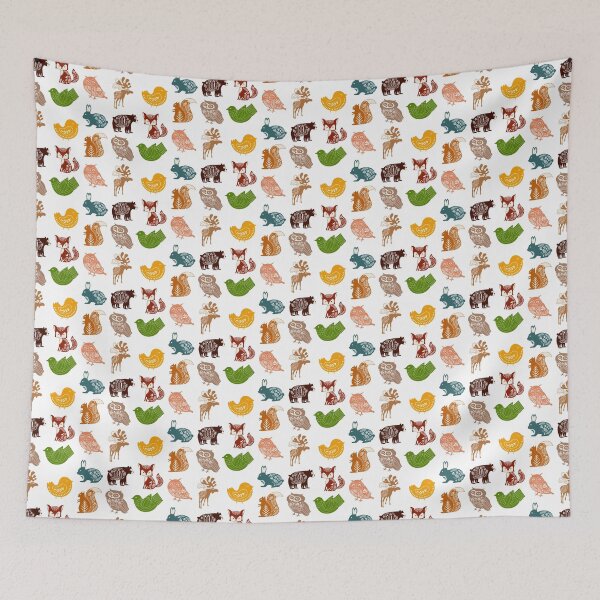 Item preview, Scandi Animals Sticker Pack, Scandinavian Animals designed and sold by Spike The Punch Design Co..