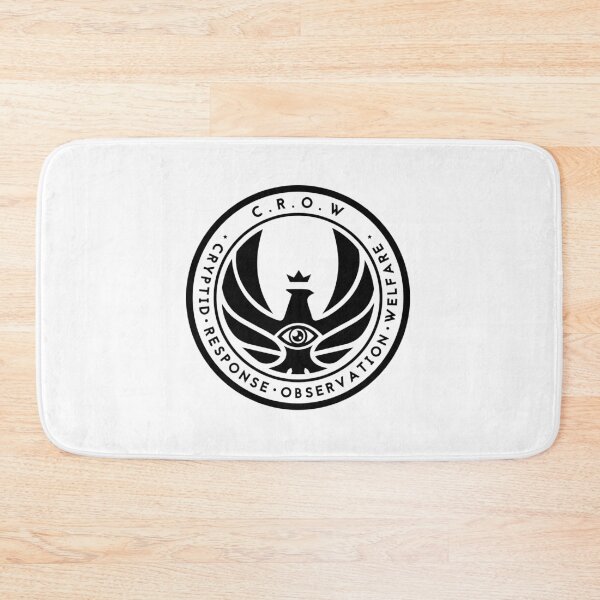 Item preview, C.R.O.W (Cryptid, Response, Observation and Welfare) Logo designed and sold by Sketchadoodel.
