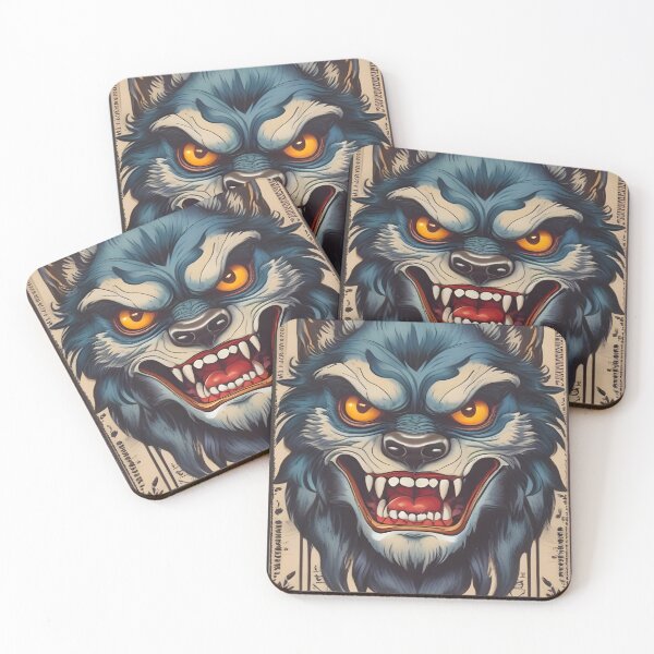 Item preview, Wolfman  designed and sold by MatrixTattoo.