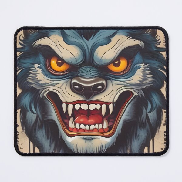 Item preview, Wolfman  designed and sold by MatrixTattoo.