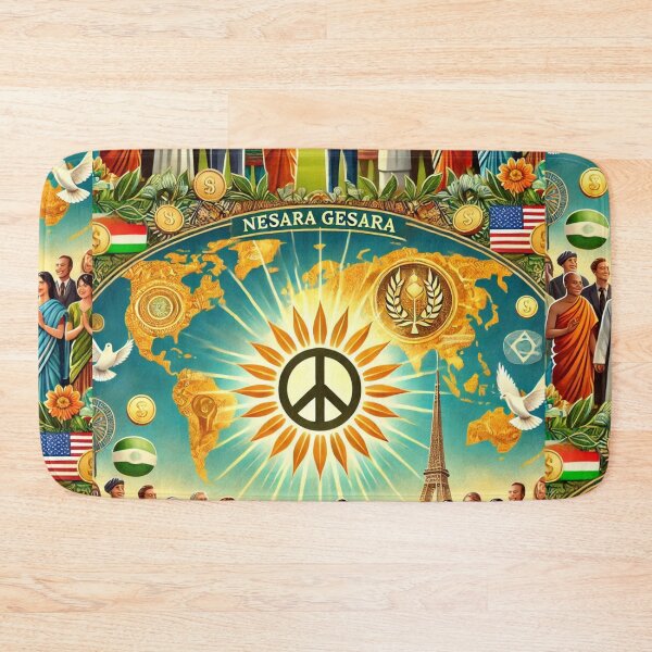 Item preview, Peace and Unity designed and sold by Art With Impact – Statement Art & Apparel for Deep Thinkers.