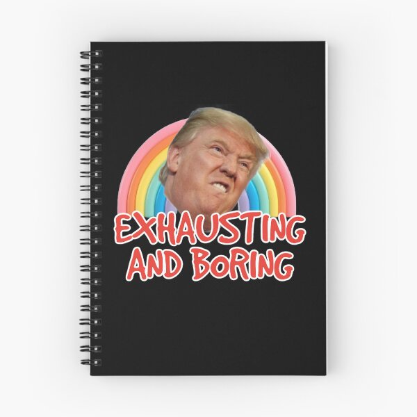 Item preview, Donald Trump Rallies Exhaustion Boredom Vote Kamala  designed and sold by The Junto Shop.