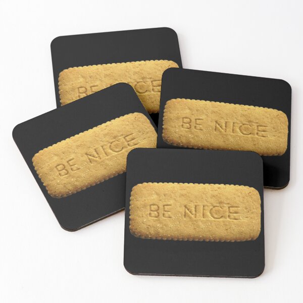 Item preview, Be NICE Biscuit designed and sold by bonk-cycling.