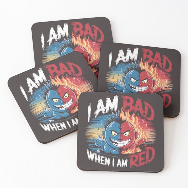 Item preview, falcon88 "I Am Bad When I Am Red" designed and sold by Imaginarium of Chaos falcon88 .
