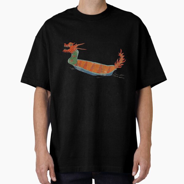 dragon, dragon boat, boat, Asia, historical Oversized T-Shirt