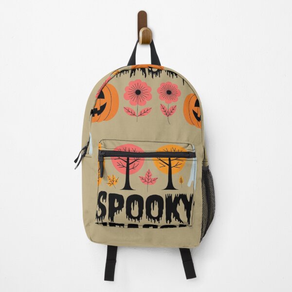 Item preview, Spooky Season - Ghostly Halloween Pumpkins and Autumn Leaves Design designed and sold by pnidesign.