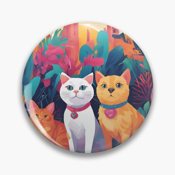 Item preview, Colorful Cats designed and sold by Tony's Monsters.
