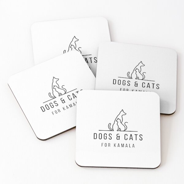 Item preview, Dogs and Cats for Kamala designed and sold by AmazedGrace.