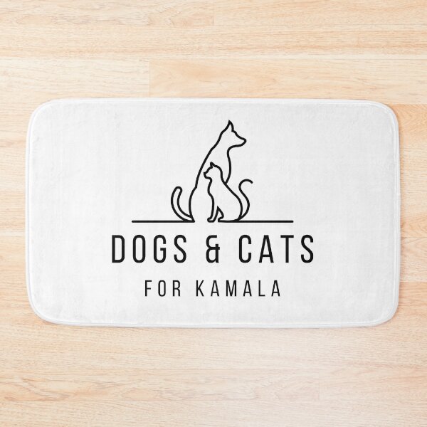 Item preview, Dogs and Cats for Kamala designed and sold by AmazedGrace.