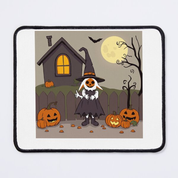 Item preview, Witch with Pumpkins designed and sold by eupro.