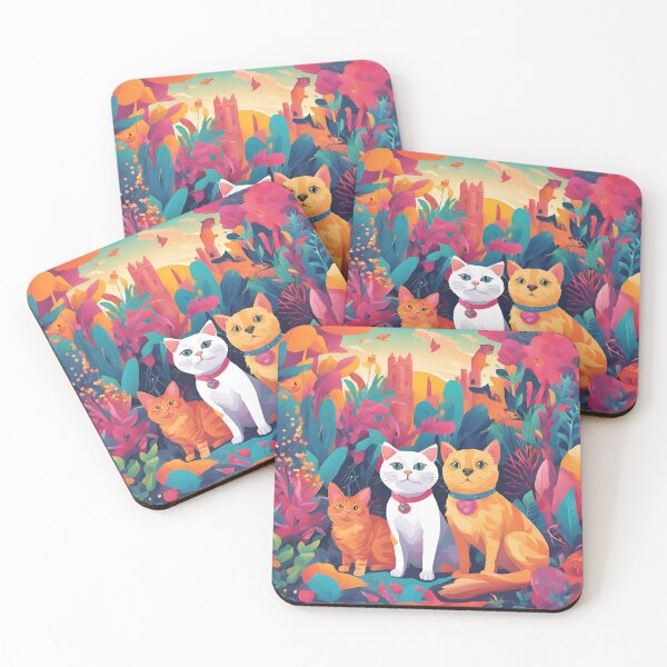 Item preview, Colorful Cats designed and sold by Tony's Monsters.
