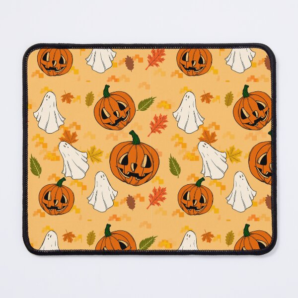 Item preview, Pumpkin Ghost Halloween Pattern designed and sold by teach92.