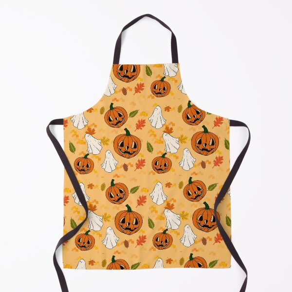 Item preview, Pumpkin Ghost Halloween Pattern designed and sold by teach92.