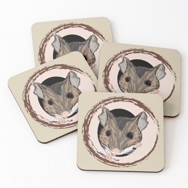 Item preview, Nice Artwork Showing a Wood Mouse II designed and sold by JD's Shop.