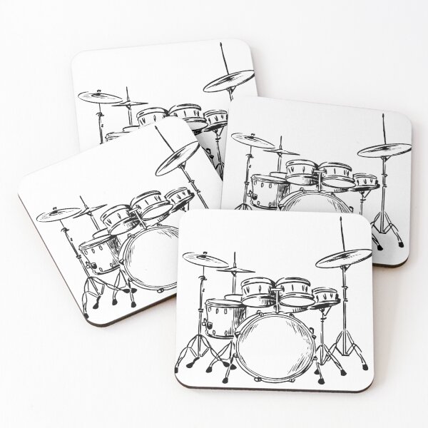 Item preview, Drum Set designed and sold by GeoSketchWear.