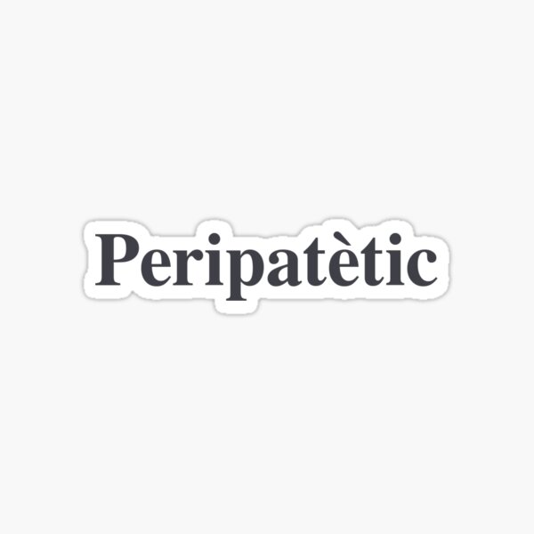 Peripatètic - Merlí Sticker