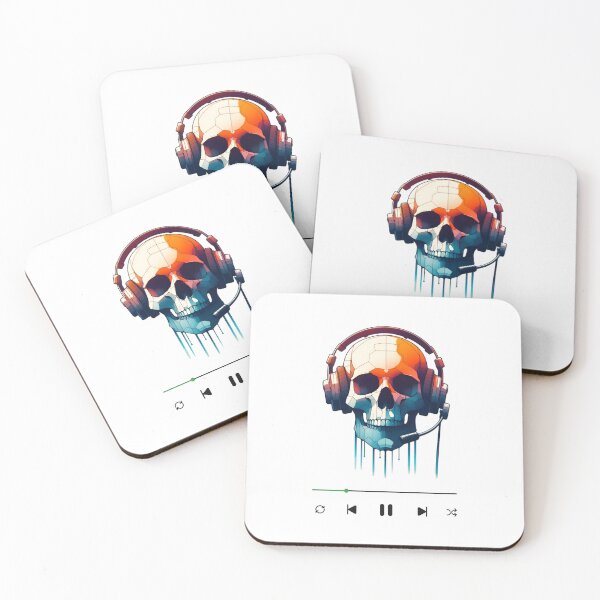 Item preview, Melodic Drip: Abstract Headphone Design for Music Lovers designed and sold by tutoo clothes.