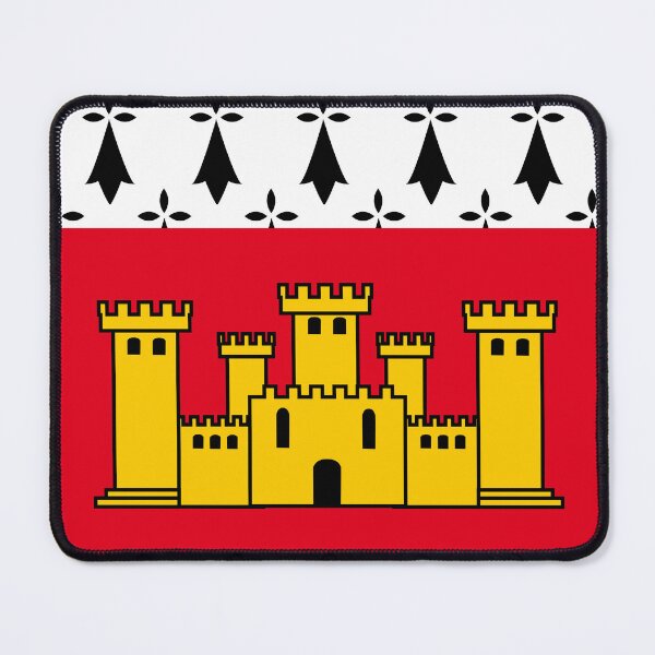 Item preview, Dinan flag (Brittany) designed and sold by Multinatio.
