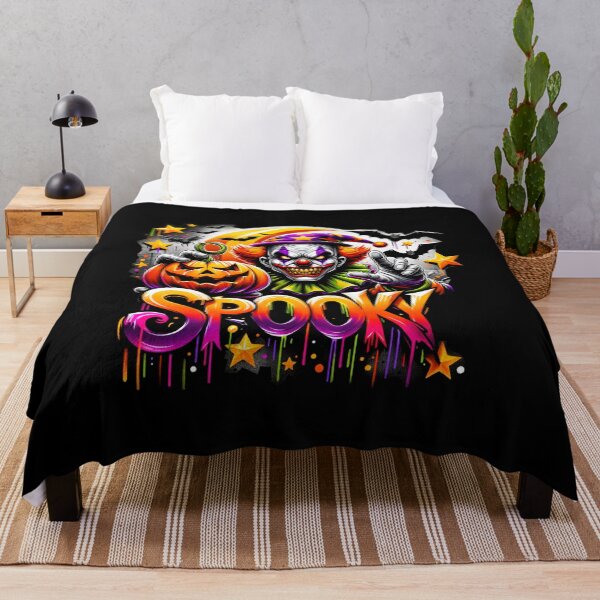 Item preview, Evil Clown & Pumpkin Watercolor Halloween Art – Creepy Fun for Shirts, Mugs, Stickers & More designed and sold by artedigital99.