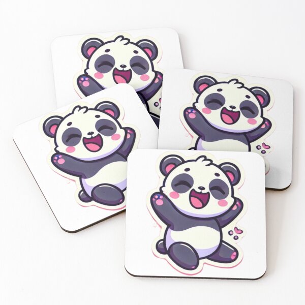 Item preview, Happy Kawaii Panda Joy designed and sold by JavisSRDesign.